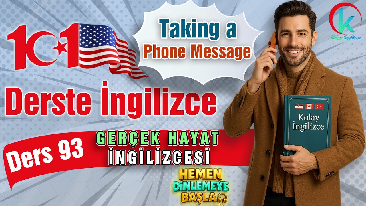 Gerçek Hayat İngilizcesi | Telefon Mesajı Diyaloğu