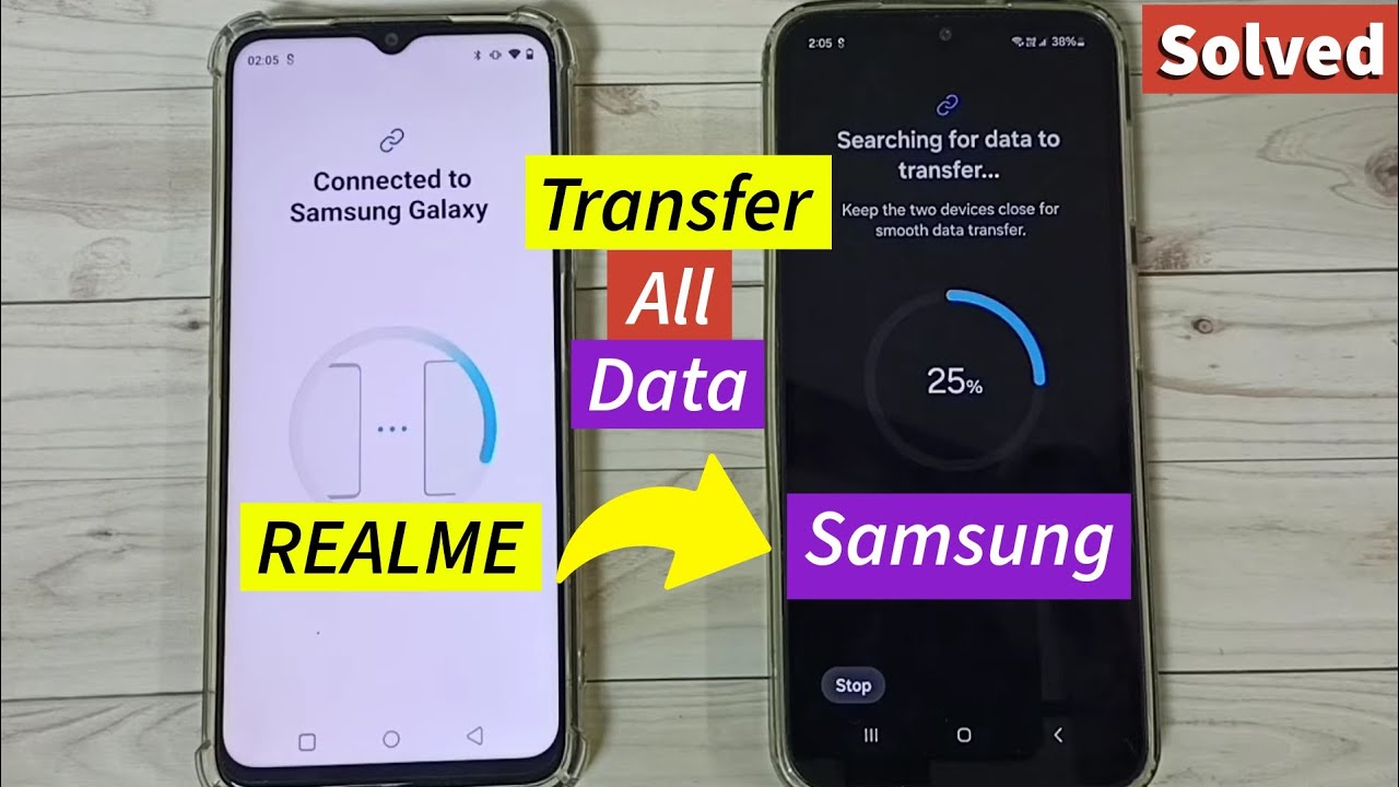 Как перенести все данные со старого телефона Realme на новый телефон Samsung Galaxy &mdash; 2025