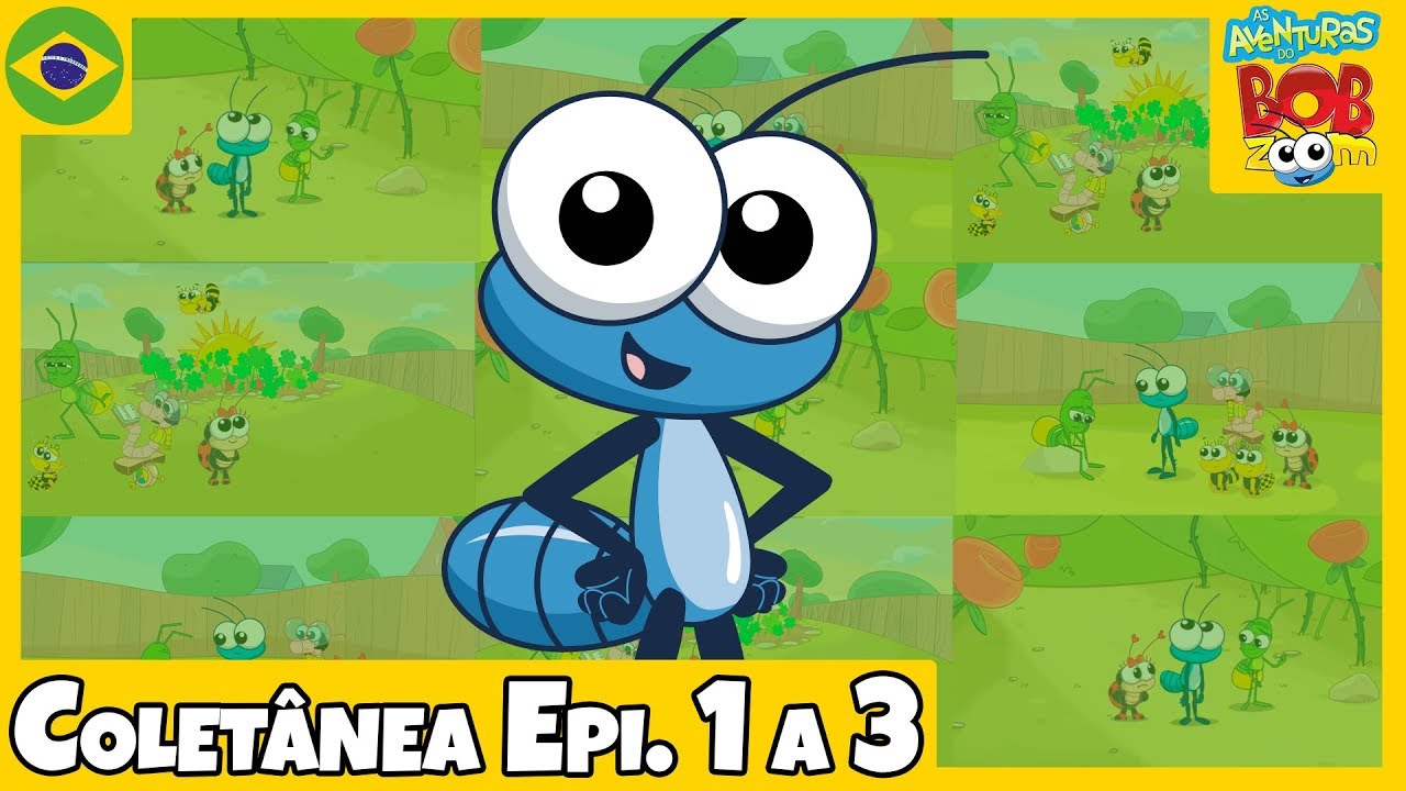 Coletanêa do Bob Zoom Episódios 1 a 3 - Video Infantil Musical Oficial