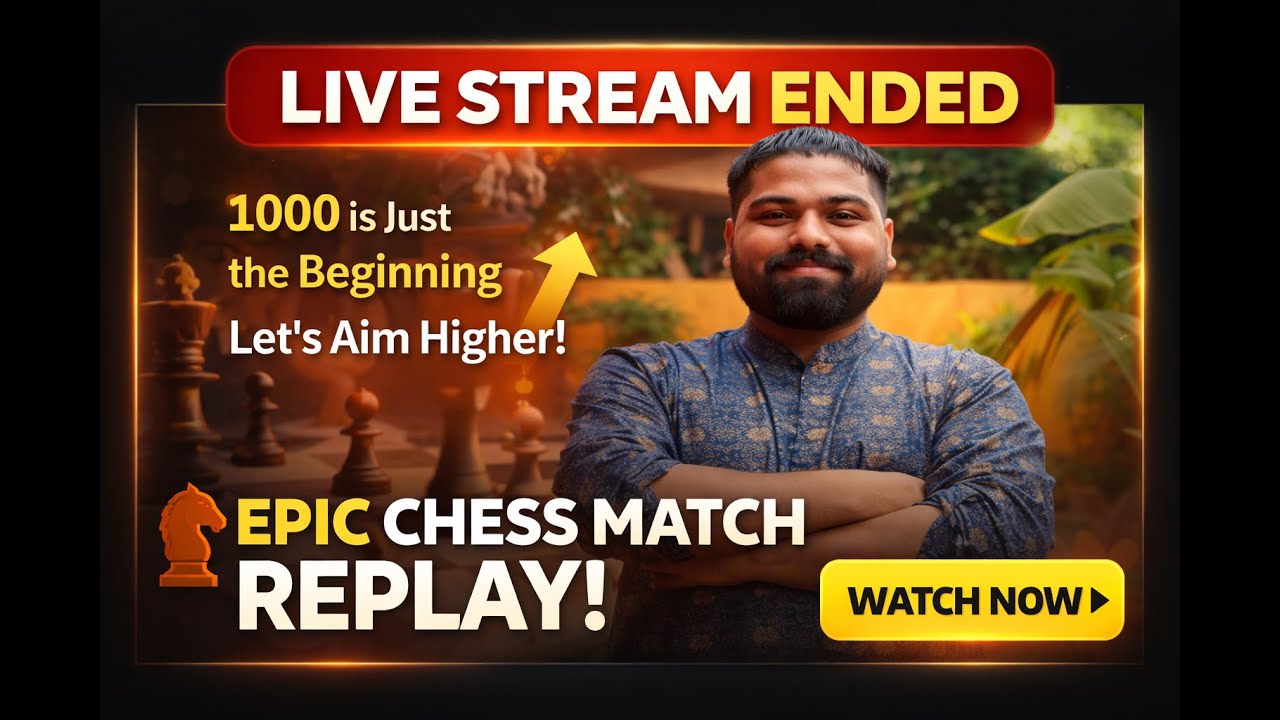 Yogi Chess King Live Stream