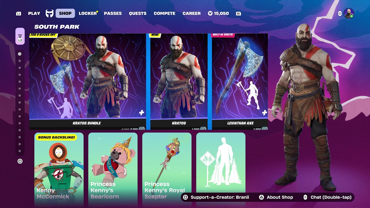 KRATOS SKIN + LEVIATHAN AXE PICKAXE RETURN RELEASE DATE IN FORTNITE ITEM SHOP 2026!