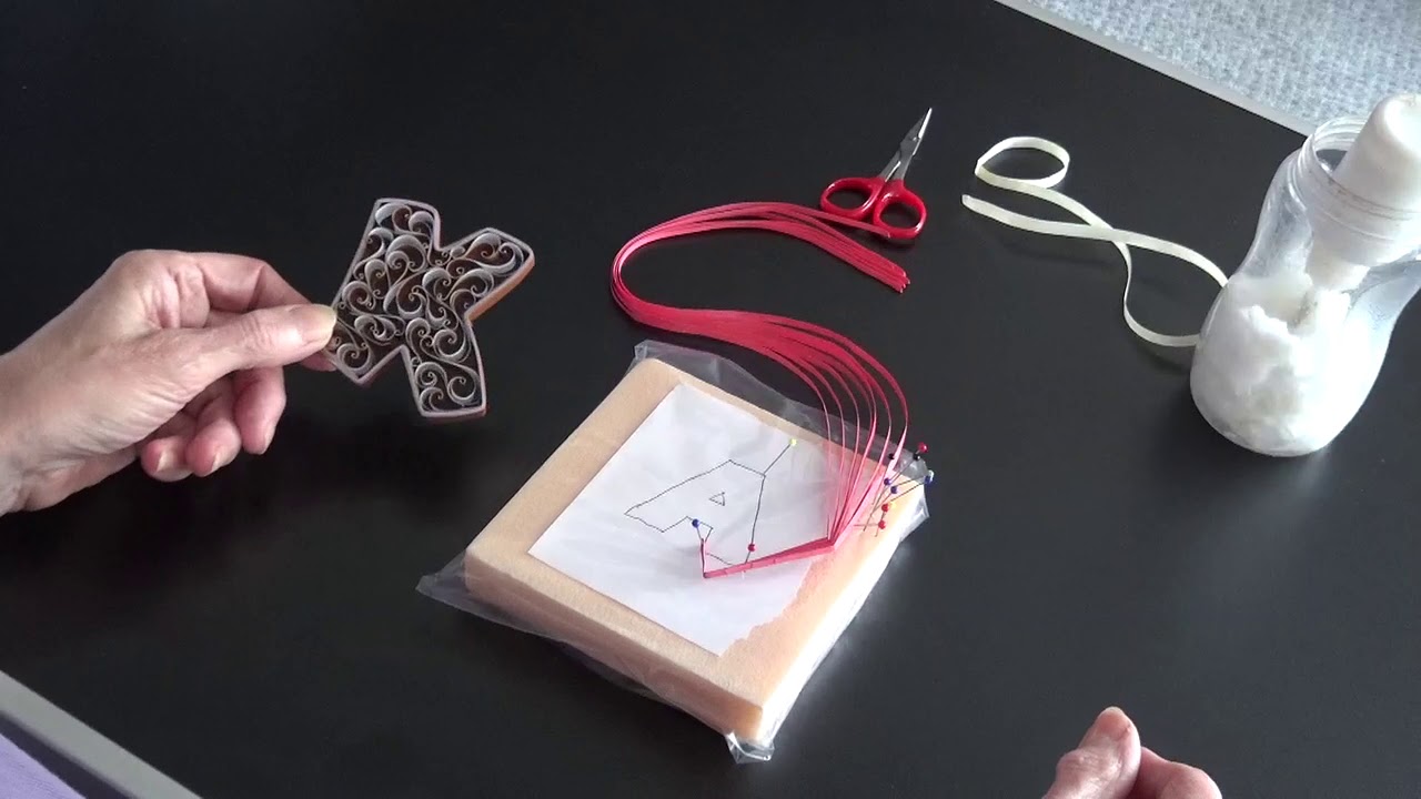 Quilling - Tight Coils Demonstration