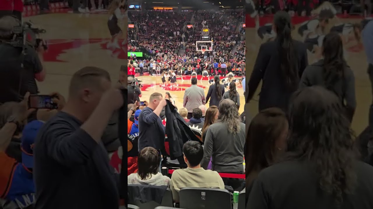 RAPTORS VS KNICKS  SHOW PERFORMANCE  TUN UP MARCH 3, 2026 @ SCOTIABANK ARENA