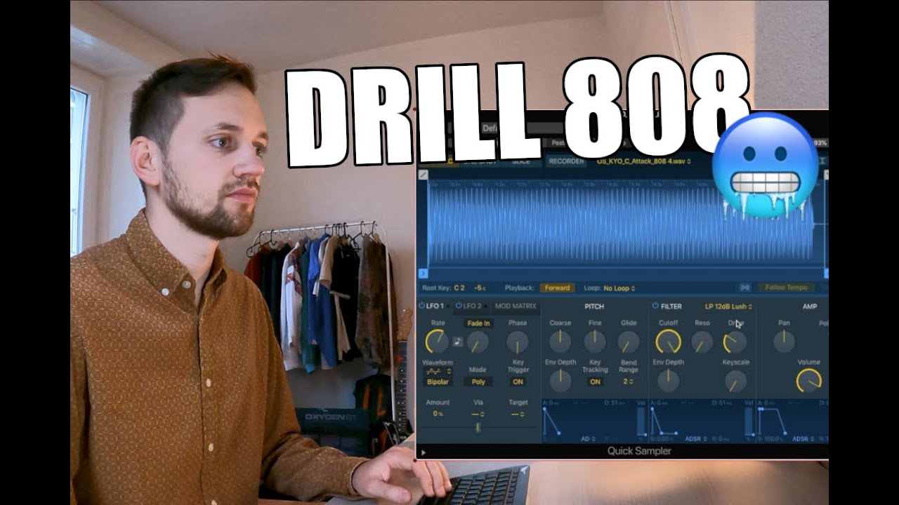 Comment faire des 808 Drill sur Logic Pro X