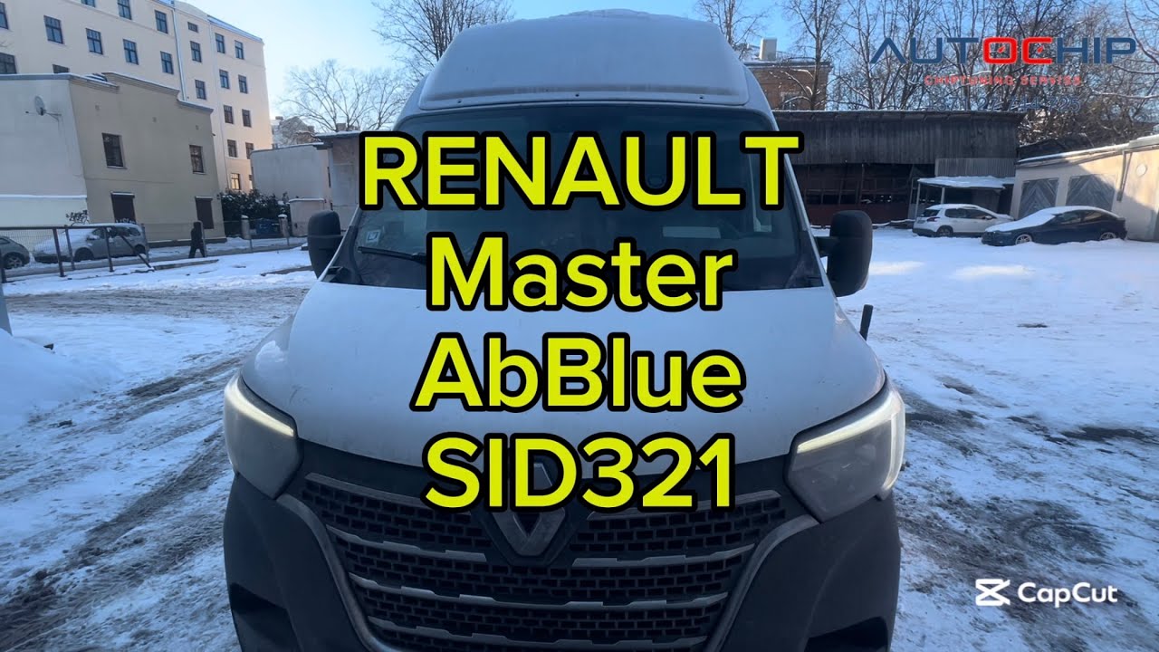 🚗 AUTOCHIP.LV  RENAULT MASTER SID321 ECU AdBlue fix