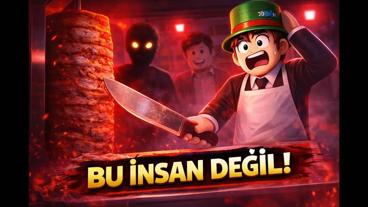 Gece 3de Dönerci Olarak Çalışmak. Roblox Türkçe