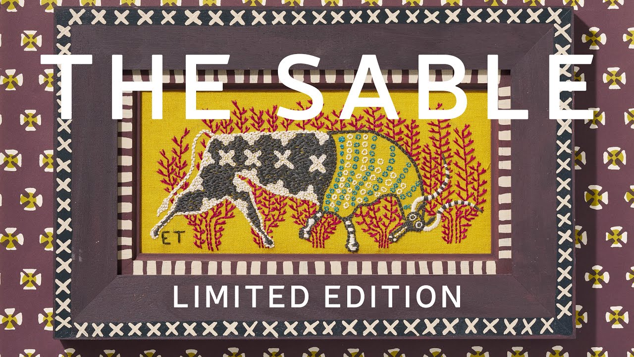 How To Guide - The Sable - Limited Edition Embroidery Kit
