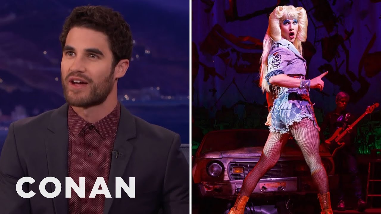 Darren Criss Thinks He Looks Better As A Woman | CONAN on TBS