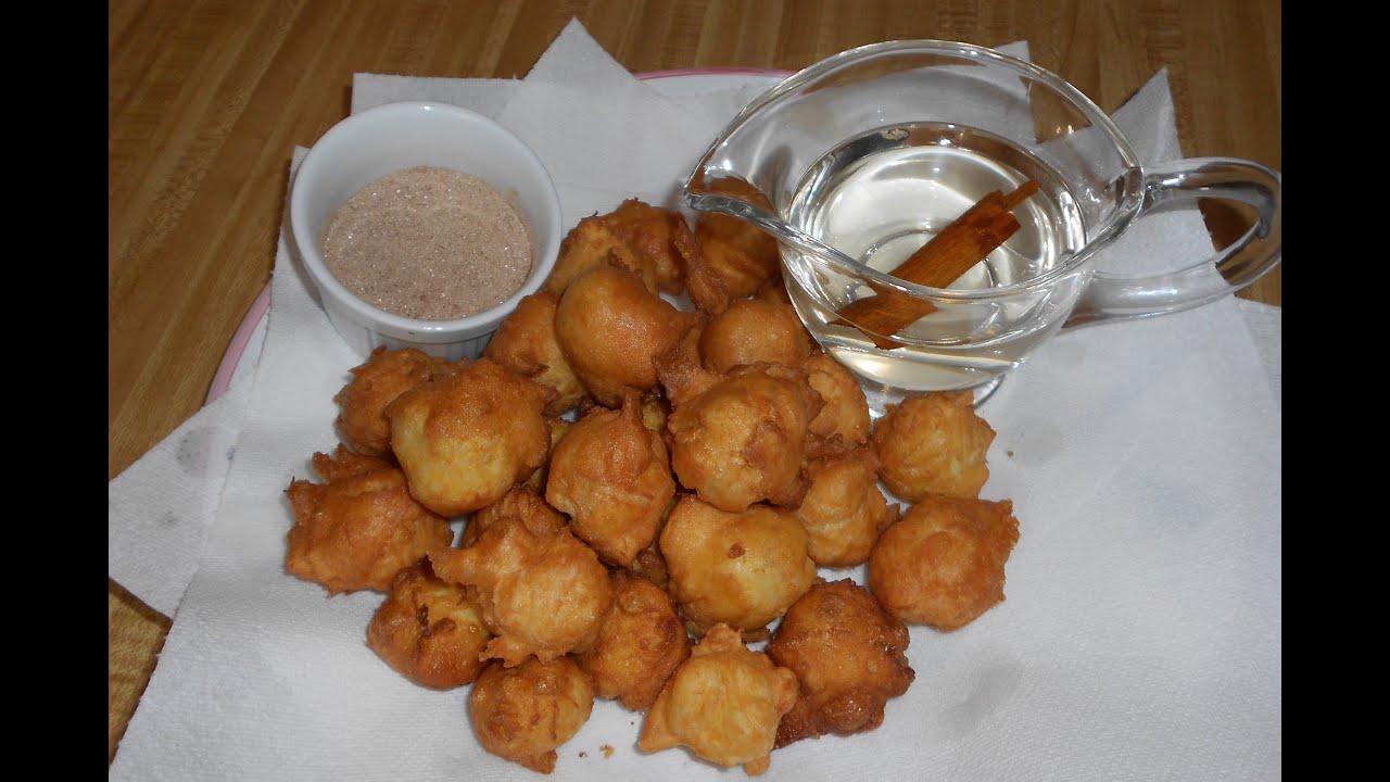 Receta Para Hacer Buñuelos De Viento