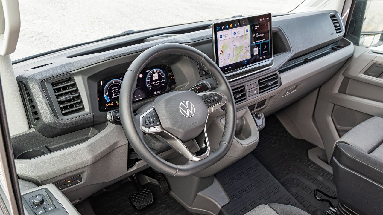 Новый Volkswagen Crafter 2025 | Обновлённый салон и мультимедийная система