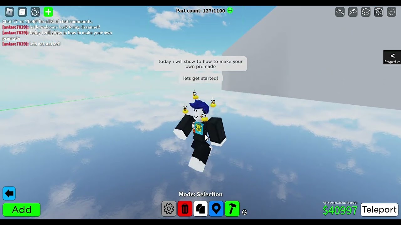 roblox obby creator tutorial: how to make your own premades!