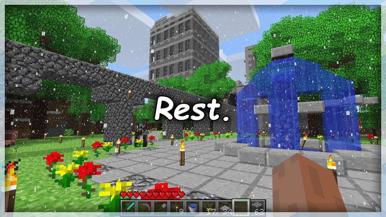 I'm Sick, so I'm Playing Minecraft Alpha