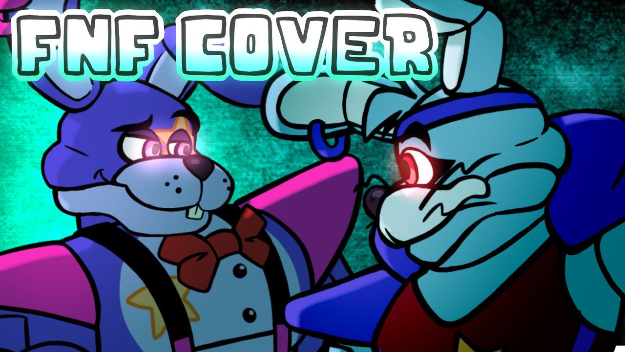 Your Copy, but Glamrock Bonnie(s) sing it (Fandom vs canon) | FNF Classified x FNAF RUIN COVER