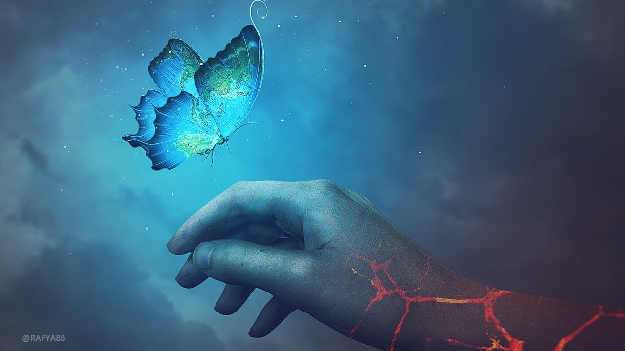 (HOPE) Butterfly Effect Photo Manipulation Photoshop Tutorial
