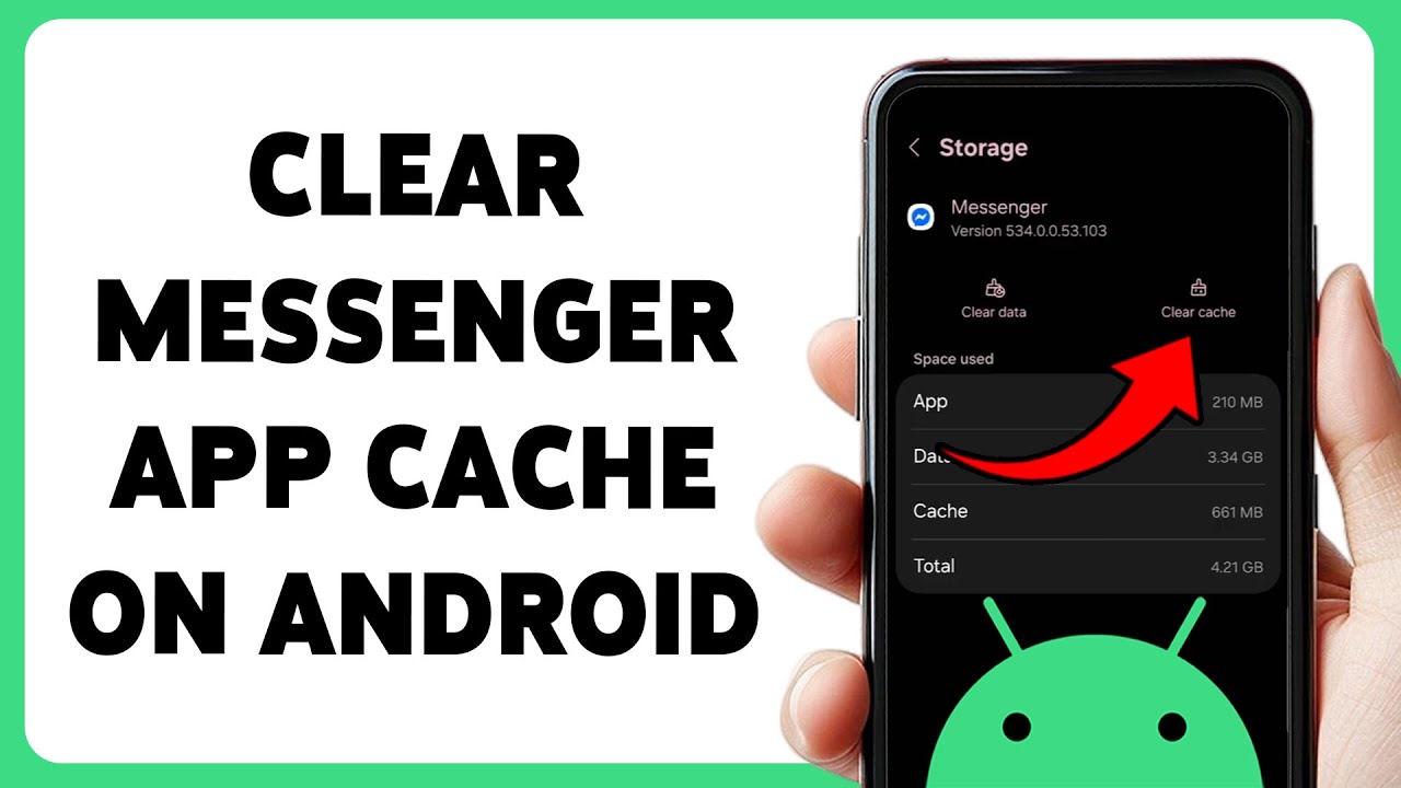 Как очистить кэш приложения Messenger на Android | Очистить кэш Messenger на телефоне 2026