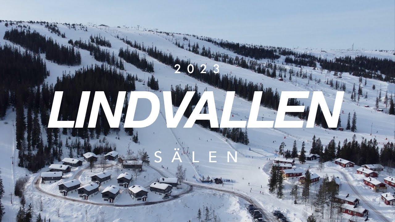 Familjen ÅKER SKIDOR i Lindvallen - Sälen