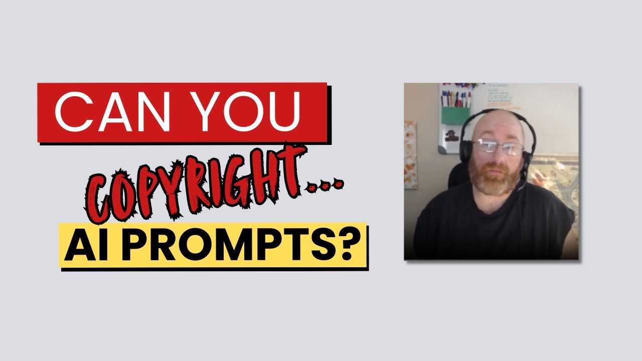 Can You Copyright AI Prompts?