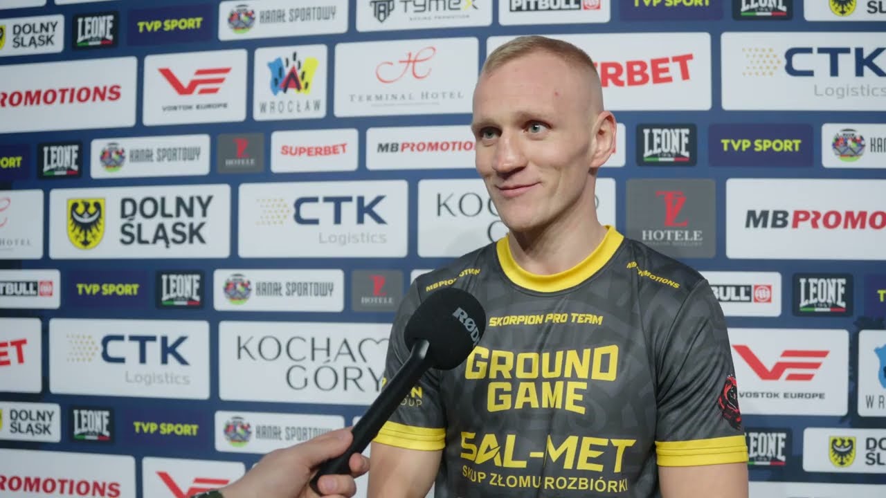 Karol Welter przed walką o pas WBA Baltic o UFC, Materli przygotowaniach w Szczecinie