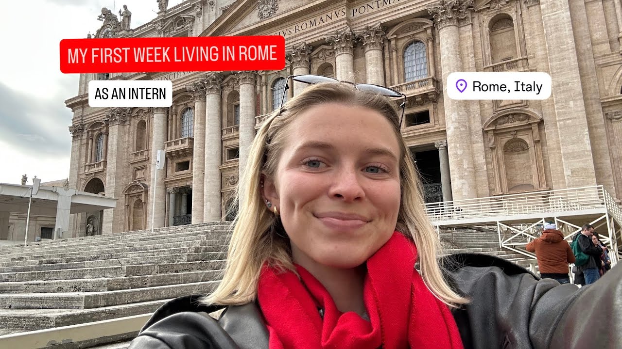I moved to Rome all alone (weekly vlog #1)