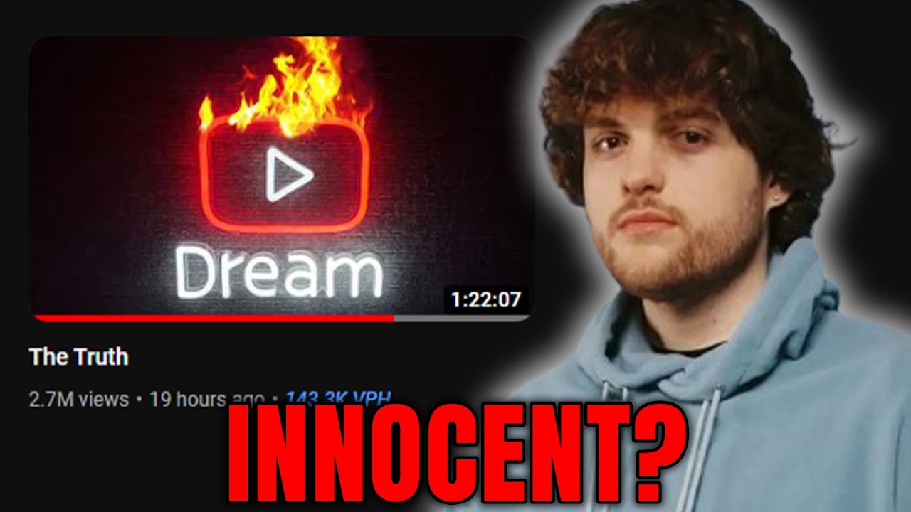 Dream Responded To The Allegations And Took A Huge W...