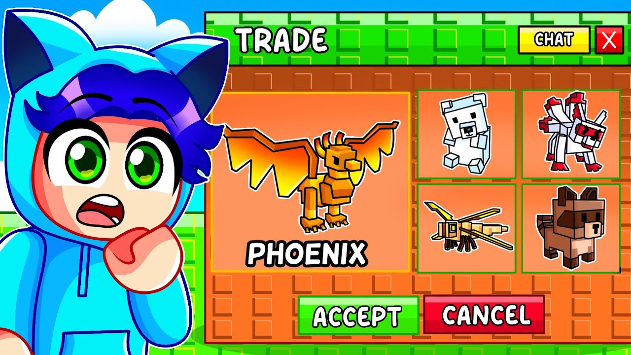 Wymieniam PHOENIXA PRZEZ 24 GODZINY w Grow A Garden!