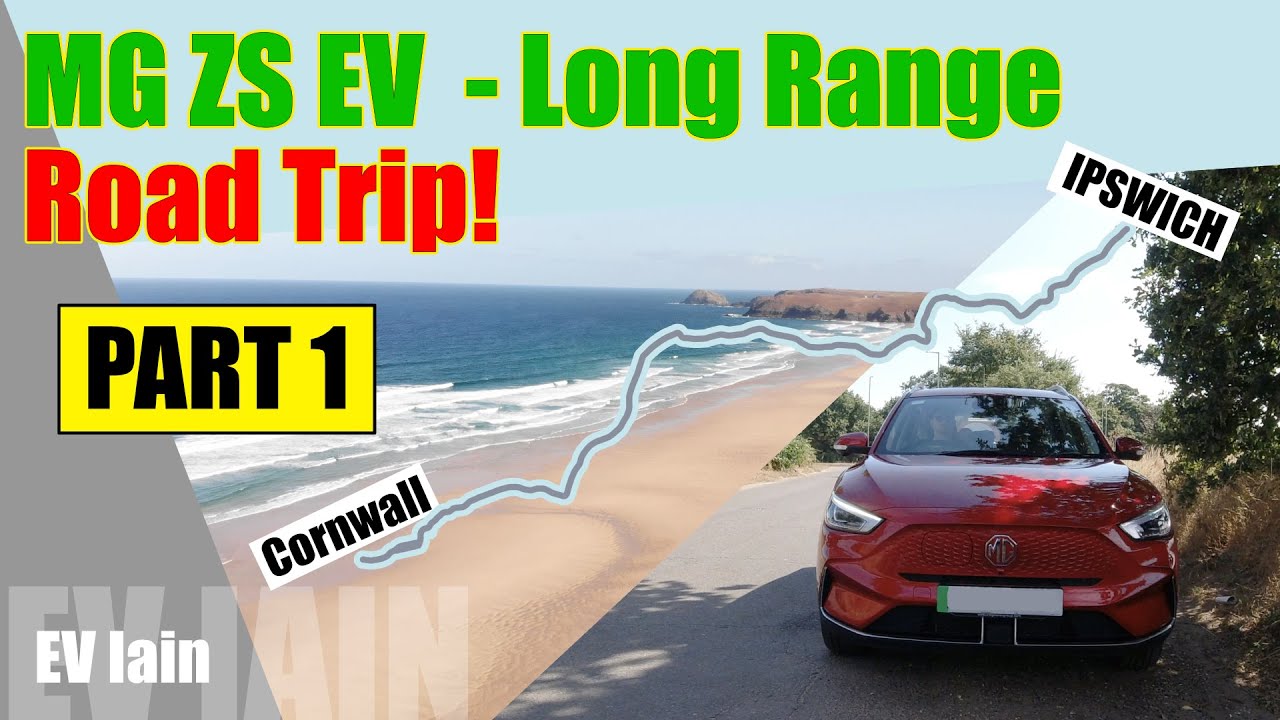 MG ZS 72 kWh EV Long Range - Road Trip!