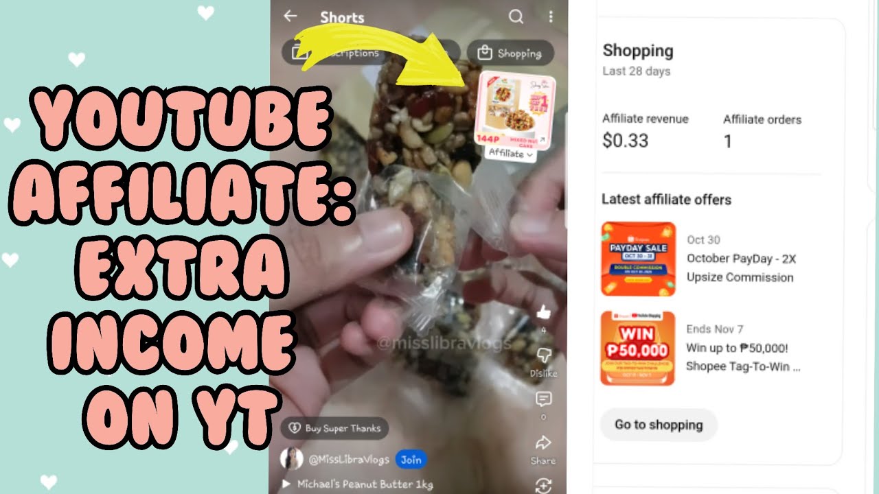 YouTube Affiliate: New feature | Extra Income