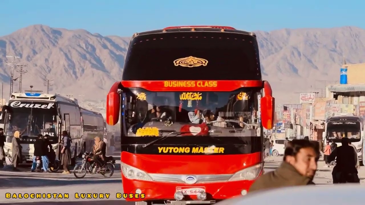Jable Noor Bus Services Quetta and Bus Arrivals