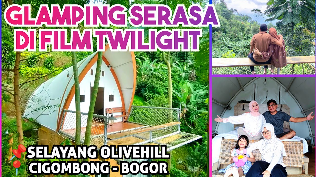 LAGI BULAN PUASA DRIVER ONLINE INI MALAH HEALING DI GLAMPING SELAYANG OLIVEHILL CIGOMBONG BOGOR