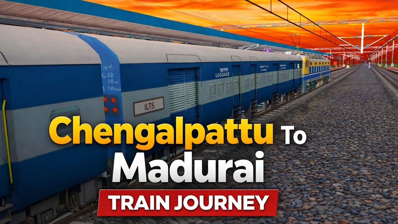 Chengalpattu To Madurai Train Journey | Indian Loco Train Simulator Android Game Play video 