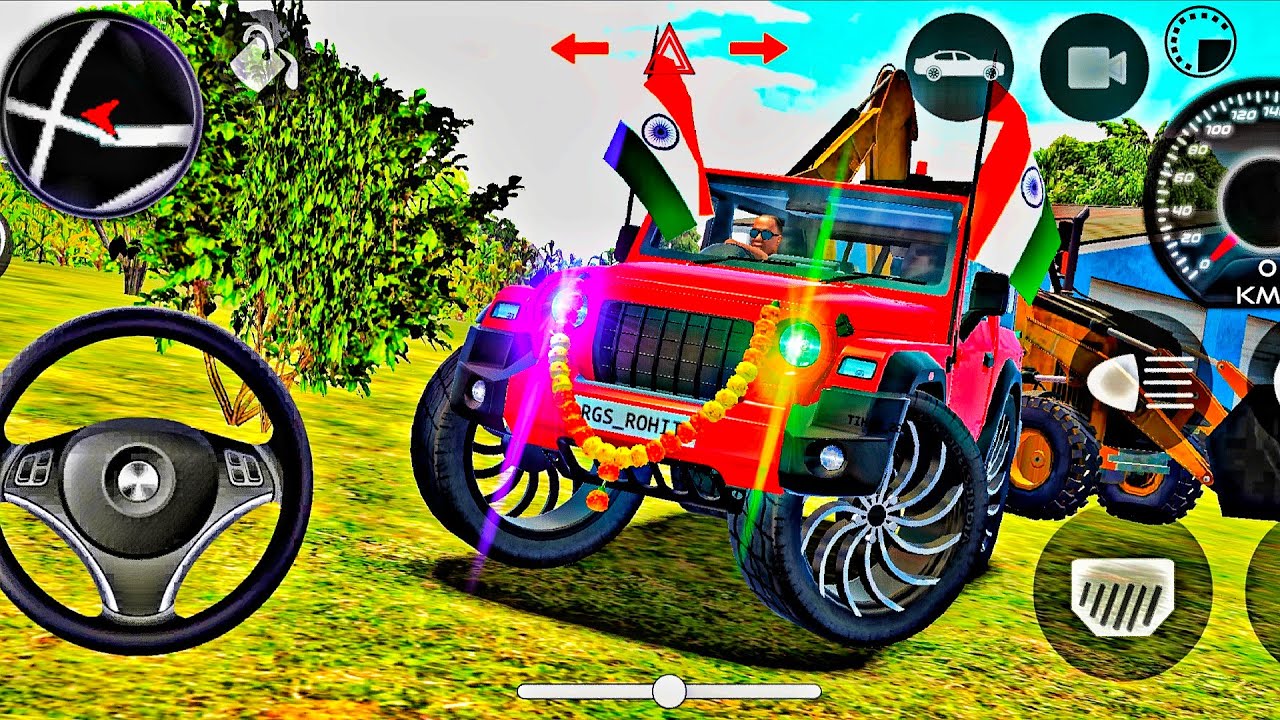 Dollar (Song) Modified Mahindra Thar👿 || Indian Cars Simulator 3D || Android Gameplay  2026