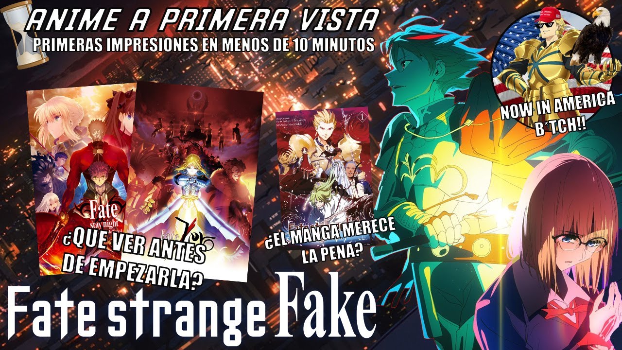 Fate/Strange FAKE 🏆 - ANIME a primera vista ⌛