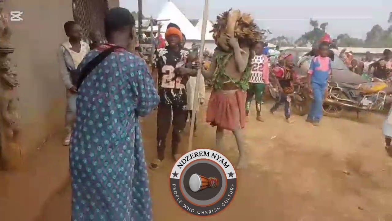 Burial of Yaah wo Ntooh mbiame  yesterday in mbiame