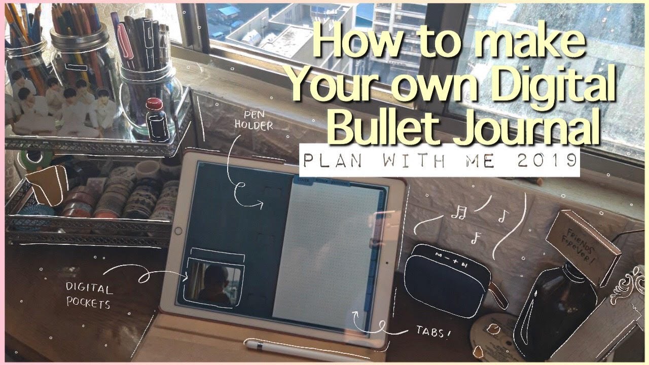 How to Make your own Digital Planner | using KEYNOTE  2020