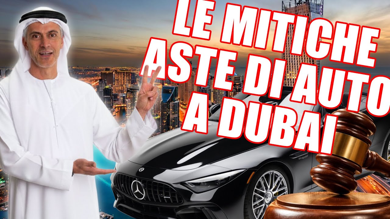Abbiamo visitato il PARADISO delle AUTO all'asta! 🇦🇪 Emirates Auction Dubai (Ep. 2)