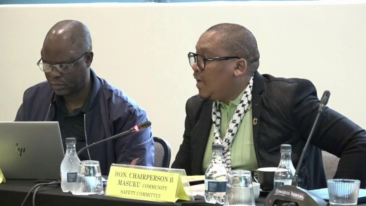 PORTFOLIO COMMITTEE ON COMMUNITY SAFETY MEETING
