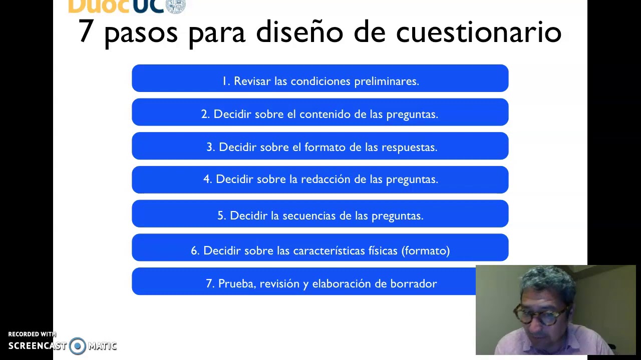 Cuestionarios