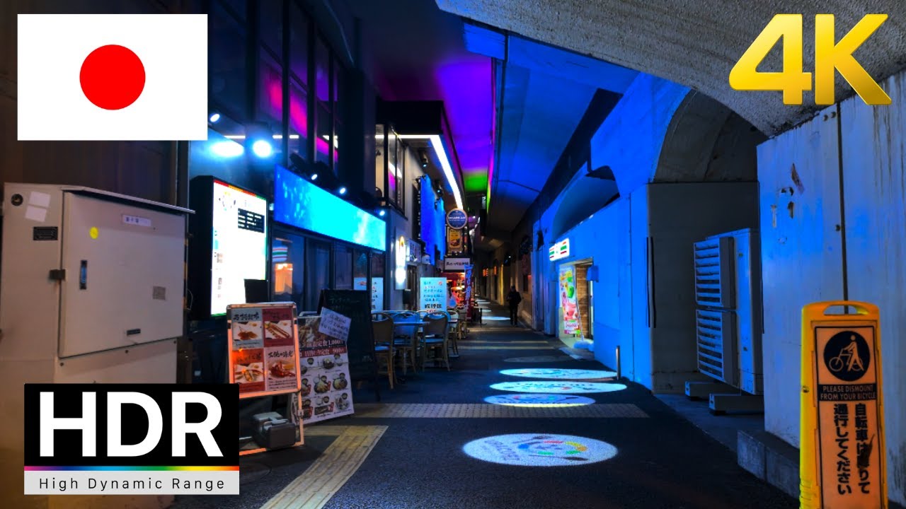 【4K HDR】🇯🇵City Walk in Tokyo, Shimbashi