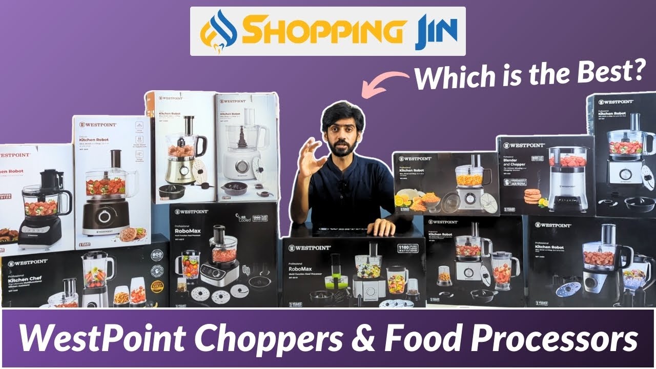 Reviewing All Westpoint Choppers & Food Processors | Lowest Price in Pakistan Challenge