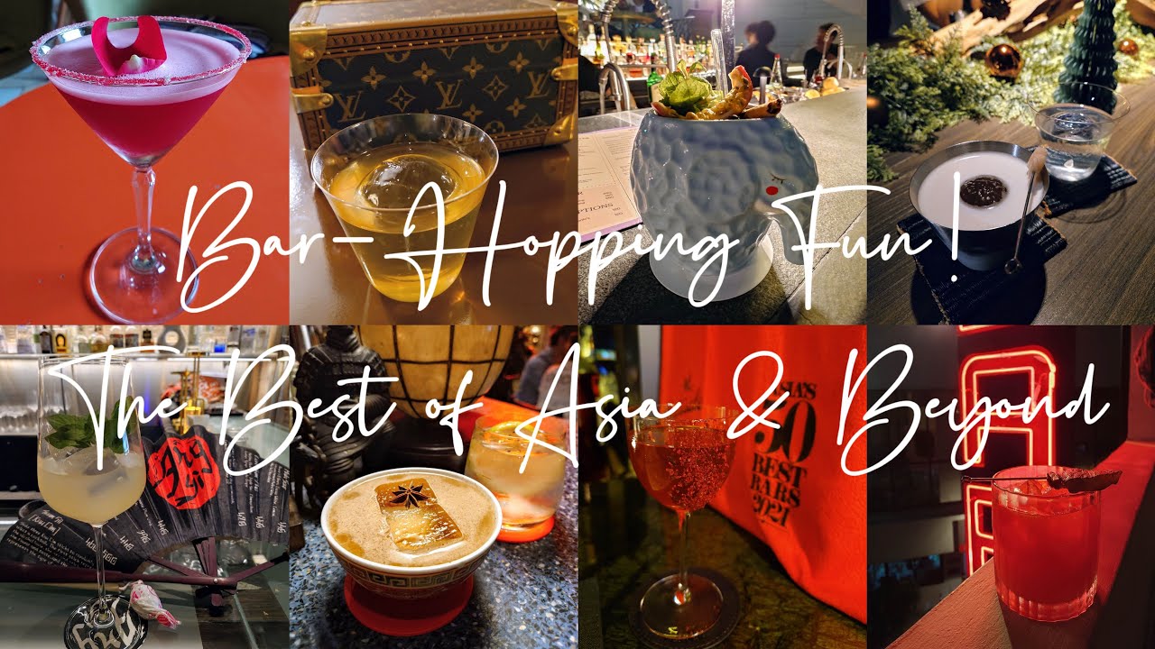 Destination Thailand 泰國 | Bangkok 曼谷| Bar Hopping Fun-Asia & The World Best Bars! (LV Bar Included)
