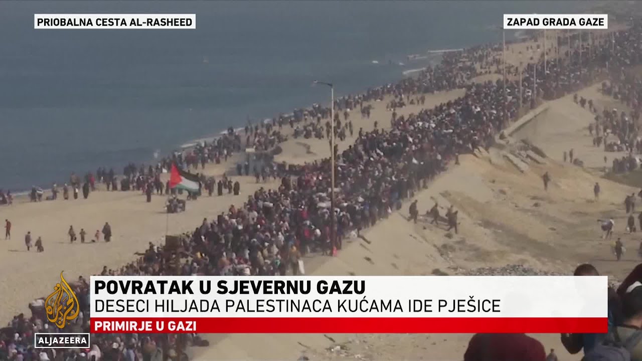 Palestinci se vraćaju svojim srušenim domovima na sjeveru Gaze