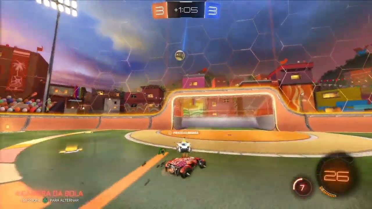Jogando ROCKET LEAGUE ( Modo Competitivo 3x3 RIXA ). Bora 🎮 