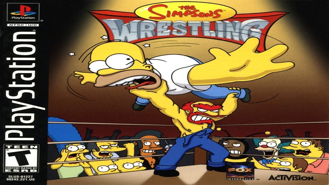The Simpsons  - Wrestling | Push START Button | 