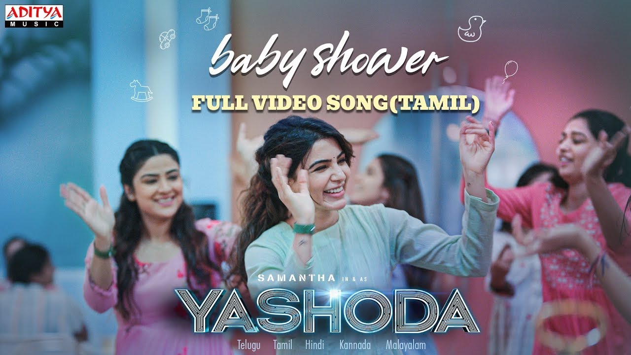 Baby Shower (Tamil) Full Video Song | Yashoda Songs | Samantha | Manisharma | Hari - Harish