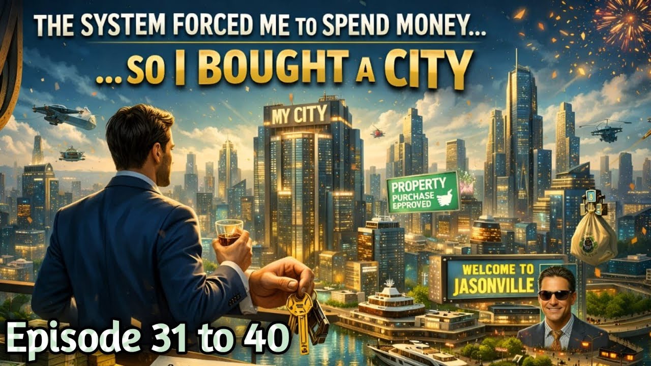 Episode 31 to 40 | The System Forced Me To Spend Money So, I Bought a City #audiostory #novel