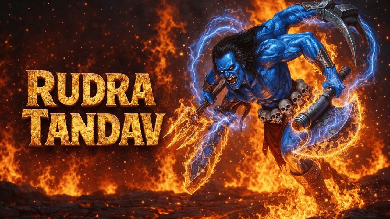 🕉️SHIV RUDRA TANDAV🔥| Kaal Naashak | Most Powerful Shiva Protection Mantra | Shivratri special 2026