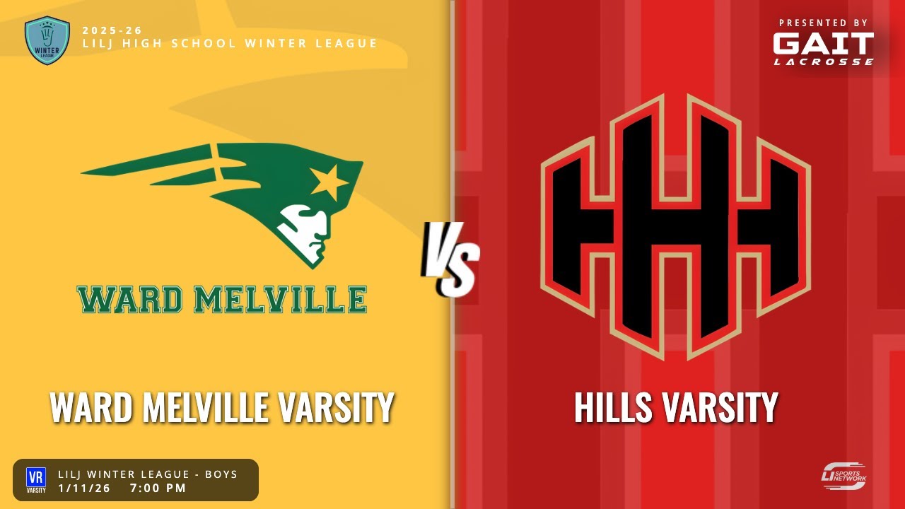 LILJ Winter League - Boys - Varsity Lacrosse | Ward Melville Varsity vs Hills Varsity