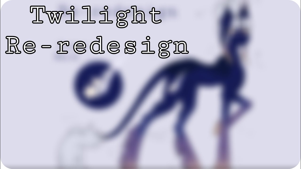 Twilight Sparkle Re-redesign [Speedpaint mlp]