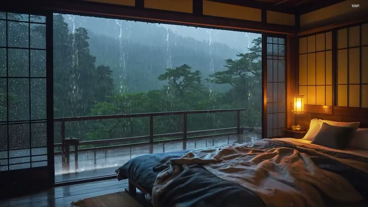 Impossibile Resistere A Questa Musica Per Dormire 528Hz Che Guarisce Corpo E Mente (+ Pioggia)