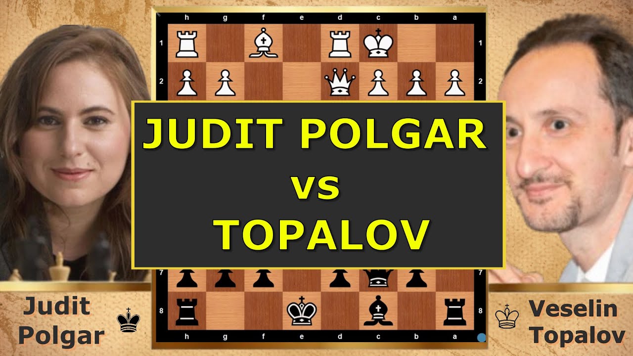 JUDIT POLGAR vs VESELIN TOPALOV &ndash; Elite Duel in Sofia! ♟🔥 #topalov #juditpolgar #chess